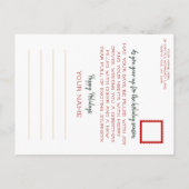 冬白JDMクリスマスポストカード シーズンポストカード (裏面)