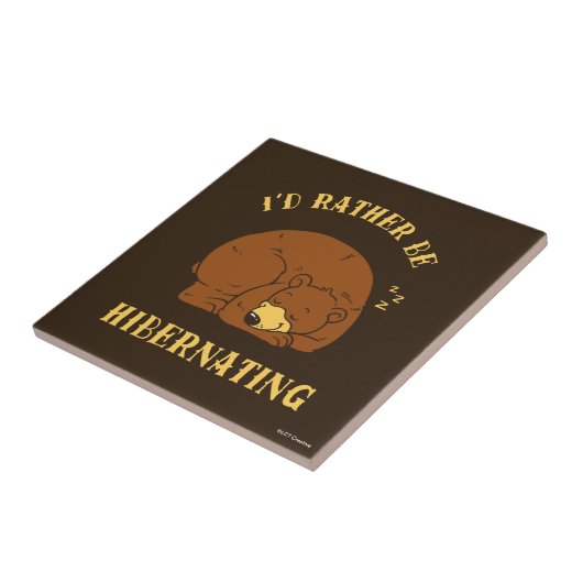 冬眠したい タイル (側面)