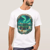 冬眠しない冒険 バンアート ウィンター Tシャツ (正面)