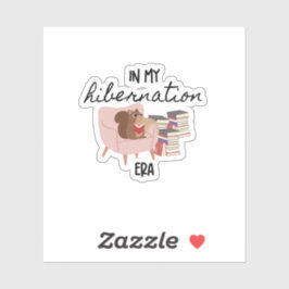 冬眠の時代の読者 シール