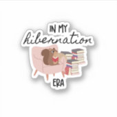 冬眠の時代の読者 シール (正面)