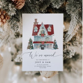 冬私たちは動く発表を移動した 招待状