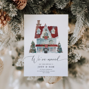 冬私たちは動く発表を移動した 招待状