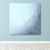 冬窓結婚の キャンバスプリント (インサイチュ (ウッドフロア))