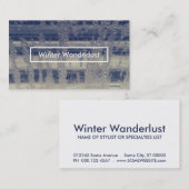 冬窓 名刺 (正面/裏面)