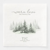 冬素朴のウェディングフォレストグリーンID1049 (正面)