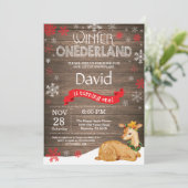 冬素朴のオネダーランドディアファースト 招待状 (スタンド正面)