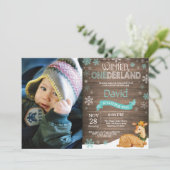 冬素朴のオネダーランドディアファースト 招待状 (スタンド正面)