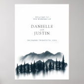 冬素朴のワンダーラ結婚ンド |ウェルカムポスター ポスター (正面)