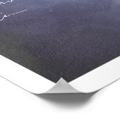 冬素朴の抽象芸術絵を描の気分高いウォールアート ポスター (角)