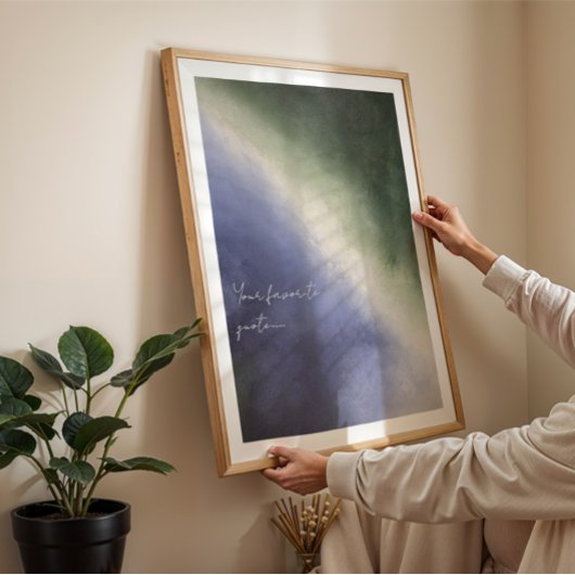 冬素朴の抽象芸術絵を描の気分高いウォールアート ポスター