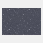 冬素朴ピネコーンラッピング紙セット ラッピングペーパーシート (正面3)