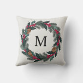 冬素朴リース装飾用クッション クッション (裏面)