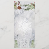 冬素朴松灯結婚灯 メニュー (裏面)