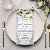 冬素朴松灯結婚灯 メニュー