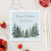 冬素朴松 スタンダードランチョンナプキン (インサイチュ)