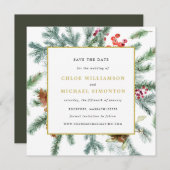 冬素朴植物学結婚院 セーブザデート (正面/裏面)