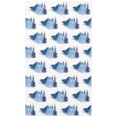 冬結婚雪 テーブルクロス (正面)