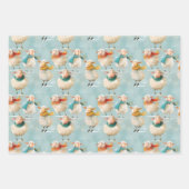 冬羊毛 ラッピングペーパーシート (正面2)