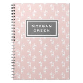 冬美しい⎢モノグラムノート ノートブック (正面)