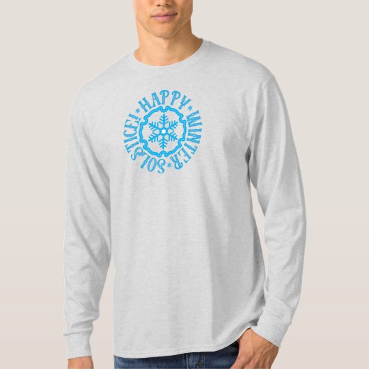 冬至おめでとう！ Tシャツ (正面)