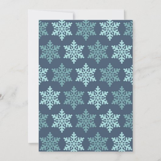 冬至のお招き 招待状 (裏面)