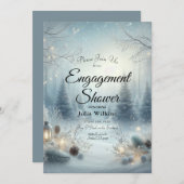 冬至のささやき 招待状 (正面/裏面)