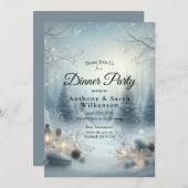 冬至のささやき 招待状 (正面/裏面)