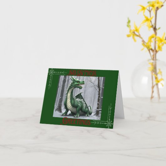 冬至のカード カード (黄色い花)