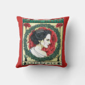 冬至のクリスマスの装飾用クッションのギフト クッション (裏面)