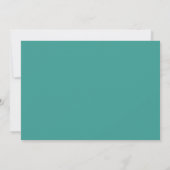 冬至のピンクポインセチアとヒイラギの写真 シーズンカード (裏面)
