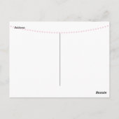 冬至のポストカード ポストカード (裏面)