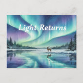 冬至のポストカード ポストカード (正面)