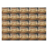 冬至の冬の日曜日のテーブルクロス テーブルクロス (正面(横))