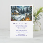 冬至の夕食への招待 招待状 (スタンド正面)