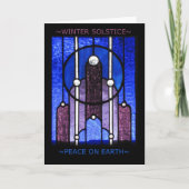 冬至の挨拶状 シーズンカード (正面)