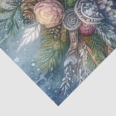 冬至の森の女神とフクロウ 薄葉紙 (詳細)