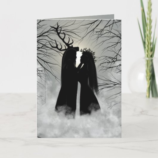 冬至の神および女神 カード (正面)