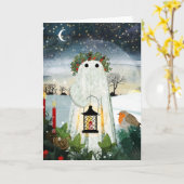 冬至の精霊 カード (黄色い花)