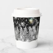 冬至の降雪 紙コップ (裏面)
