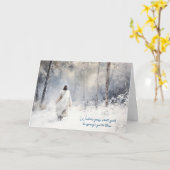 冬至より追悼の意 カード (黄色い花)