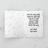 冬至カード シーズンカード (内部)