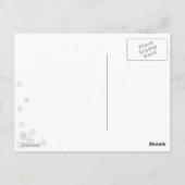 冬至スノーイシーンユール(キリスト降誕祭) ポストカード (裏面)