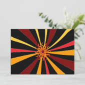 冬至パーティーの招待状 招待状 (スタンド正面)