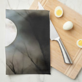 冬至ムーンシアルアート キッチンタオル (四つ折り)