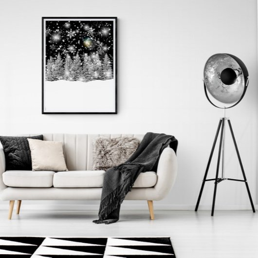 冬至降雪ポスター ポスター