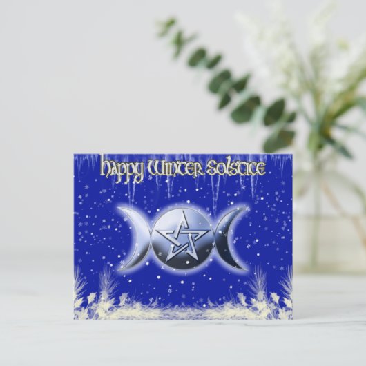 冬至1葉書 ポストカード (スタンド正面)