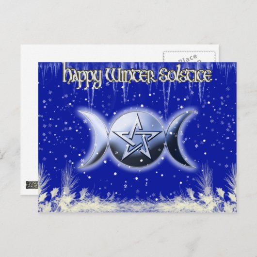 冬至1葉書 ポストカード (正面/裏面)