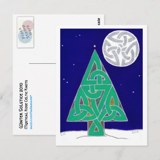 冬至2010はがき ポストカード (正面/裏面)