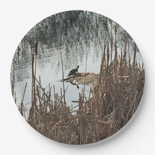 冬至 ペーパープレート (正面)